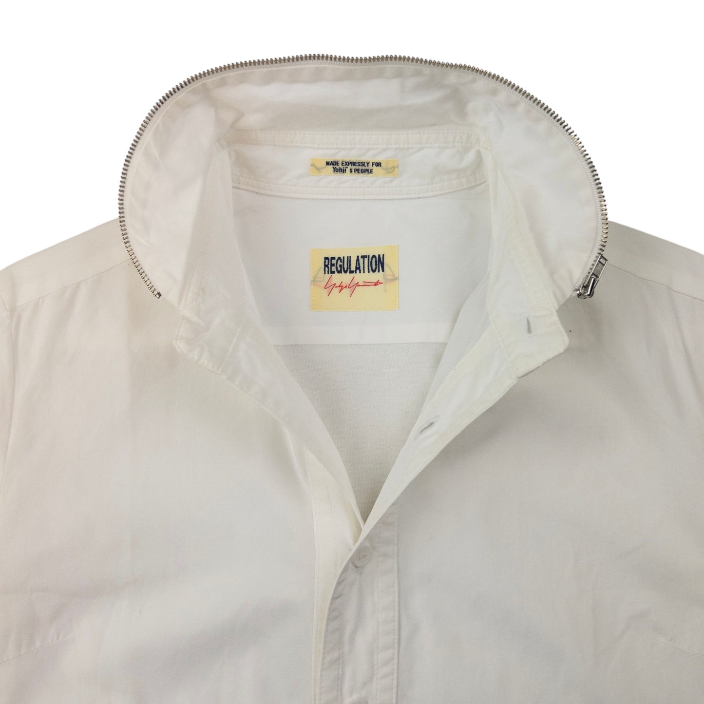 Vintage Yohji Yamamoto Regulation Button Up Shirt Dress Womens Size M
