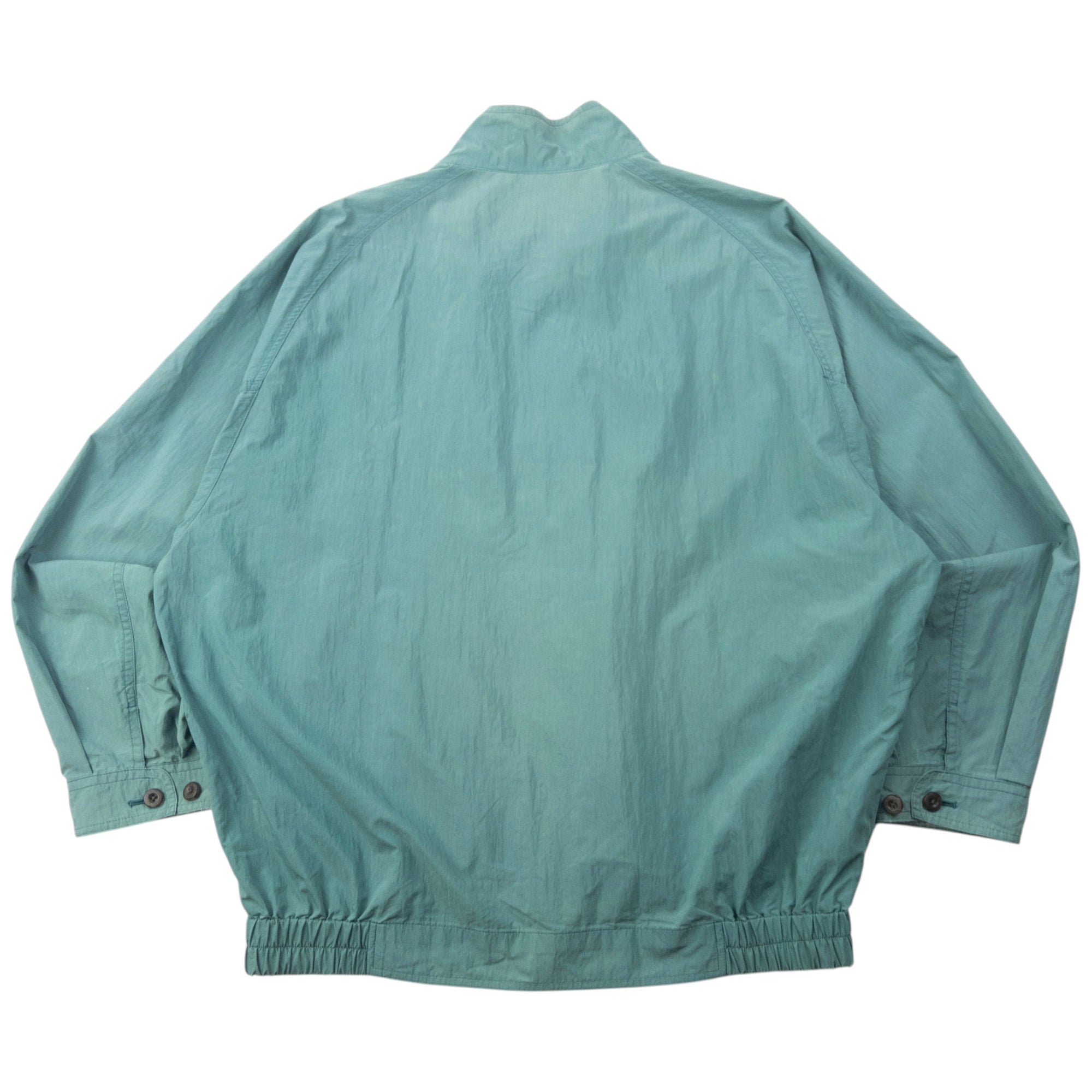 Vintage 80s Burberry Lightweight Zip Up Jacket Size M