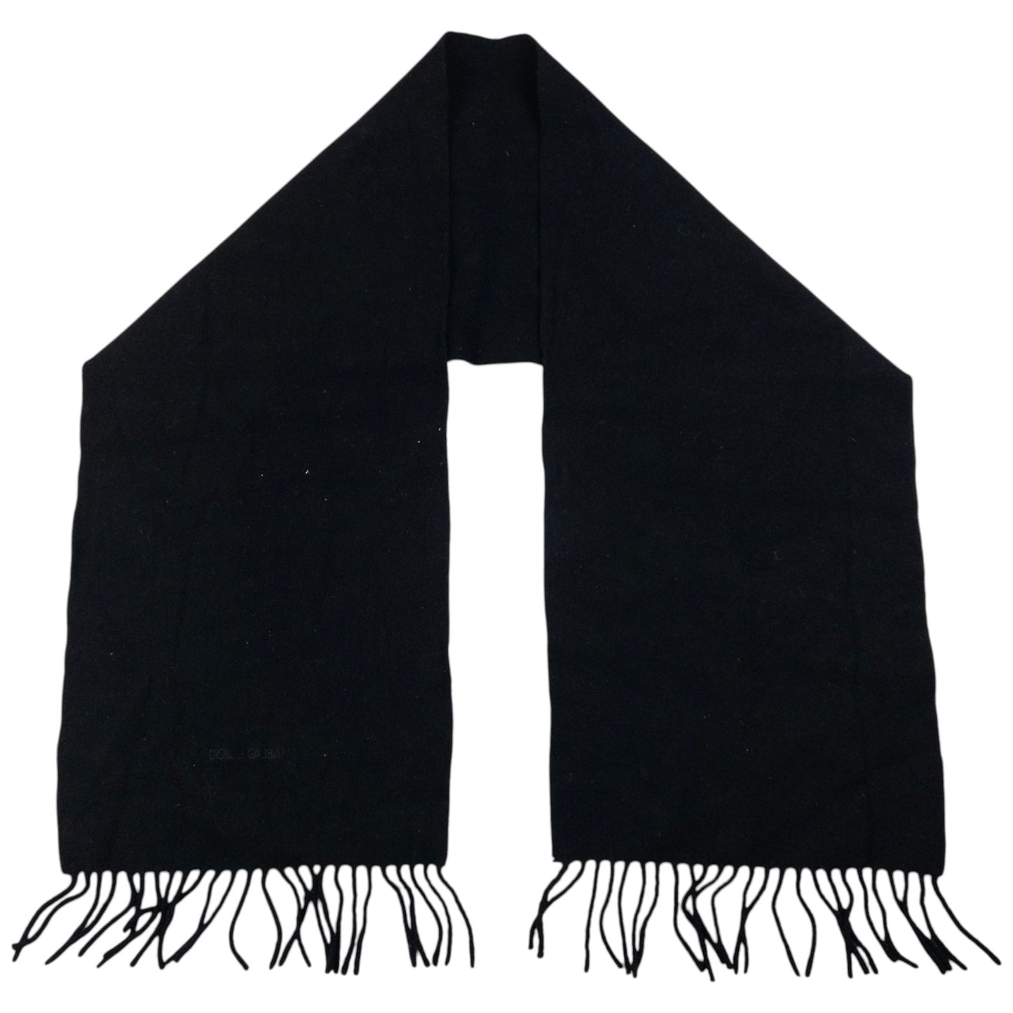 Vintage Dolce & Gabbana Tassel Scarf