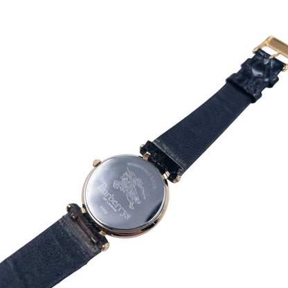 Vintage 90s Burberry Leather Watch