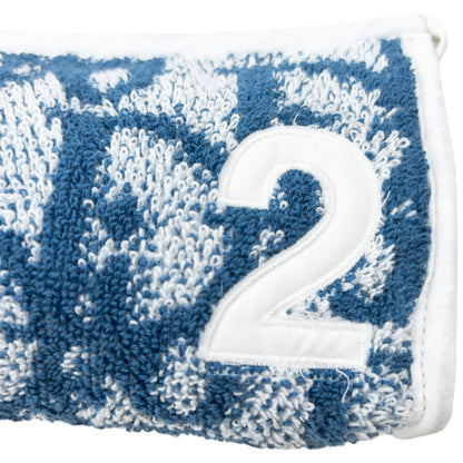 Vintage 2000s Dior Terry Cloth Monogram Number Makeup Bag