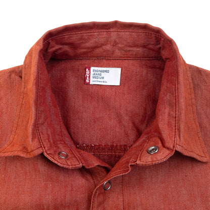 Vintage 2000s Levi's Engineered Garments Snap Button Up Denim Shirt Size S