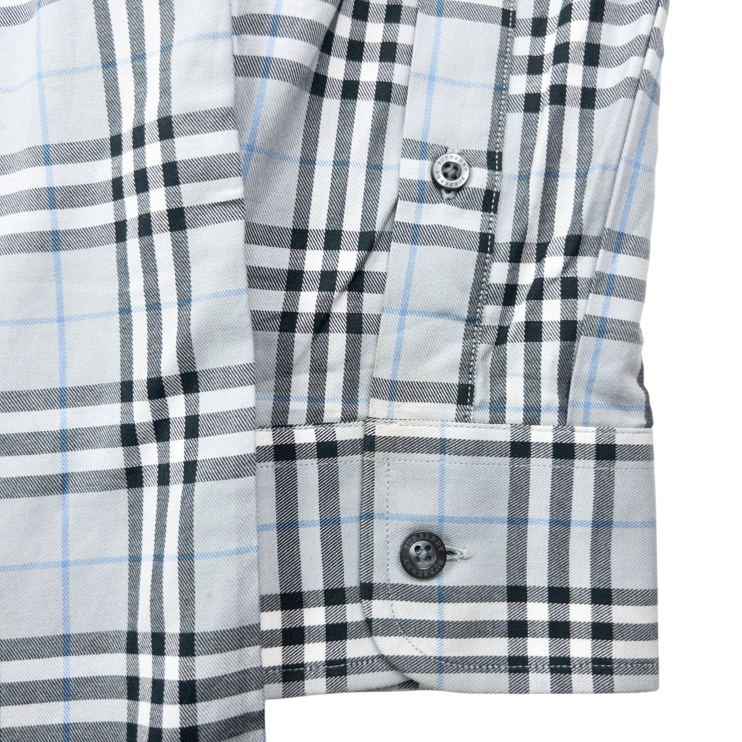 Vintage 2000s Burberry Nova Check Long Sleeve Button Up Shirt Size M