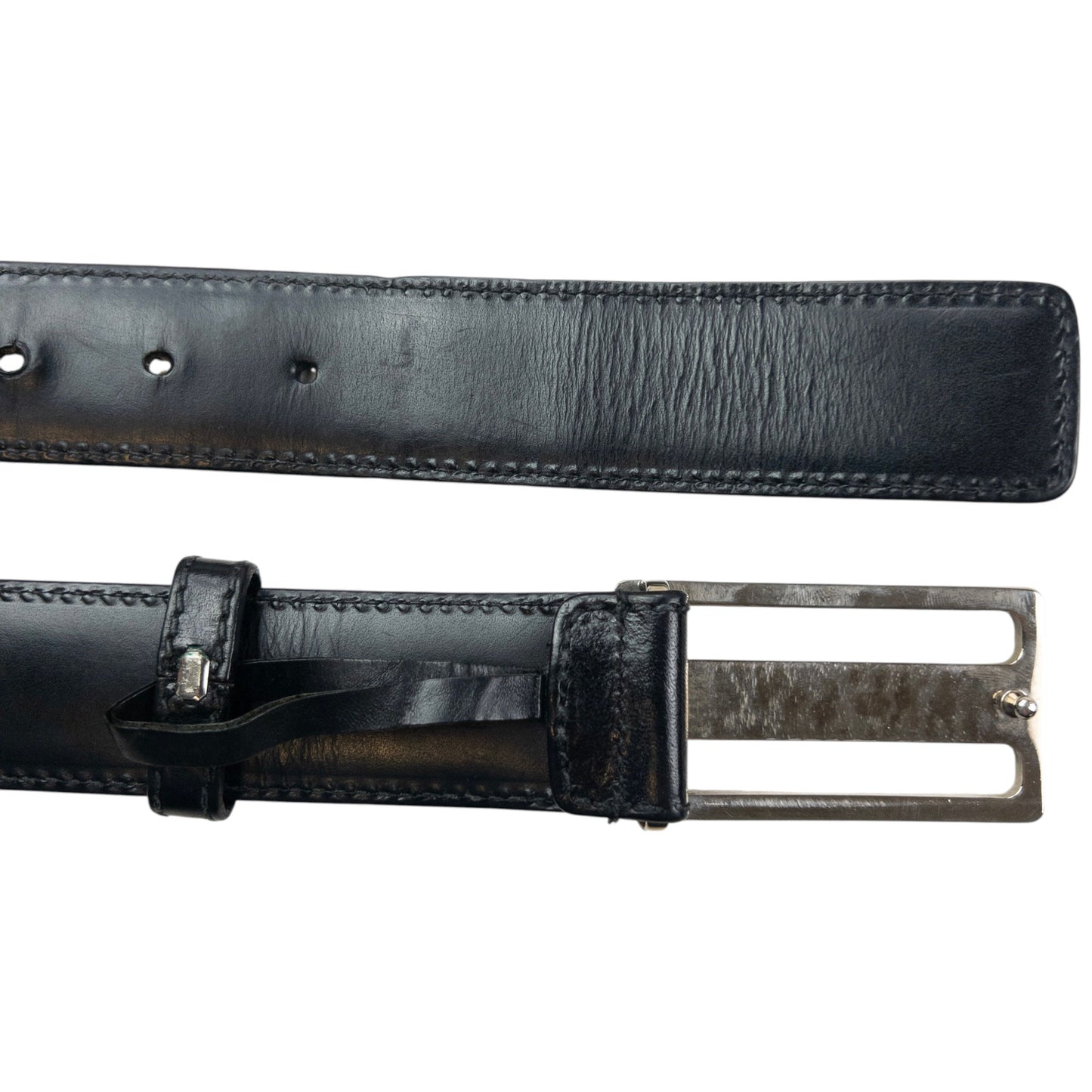 Vintage 2000s Gucci Leather Belt Size S