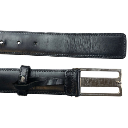 Vintage 2000s Gucci Leather Belt Size S