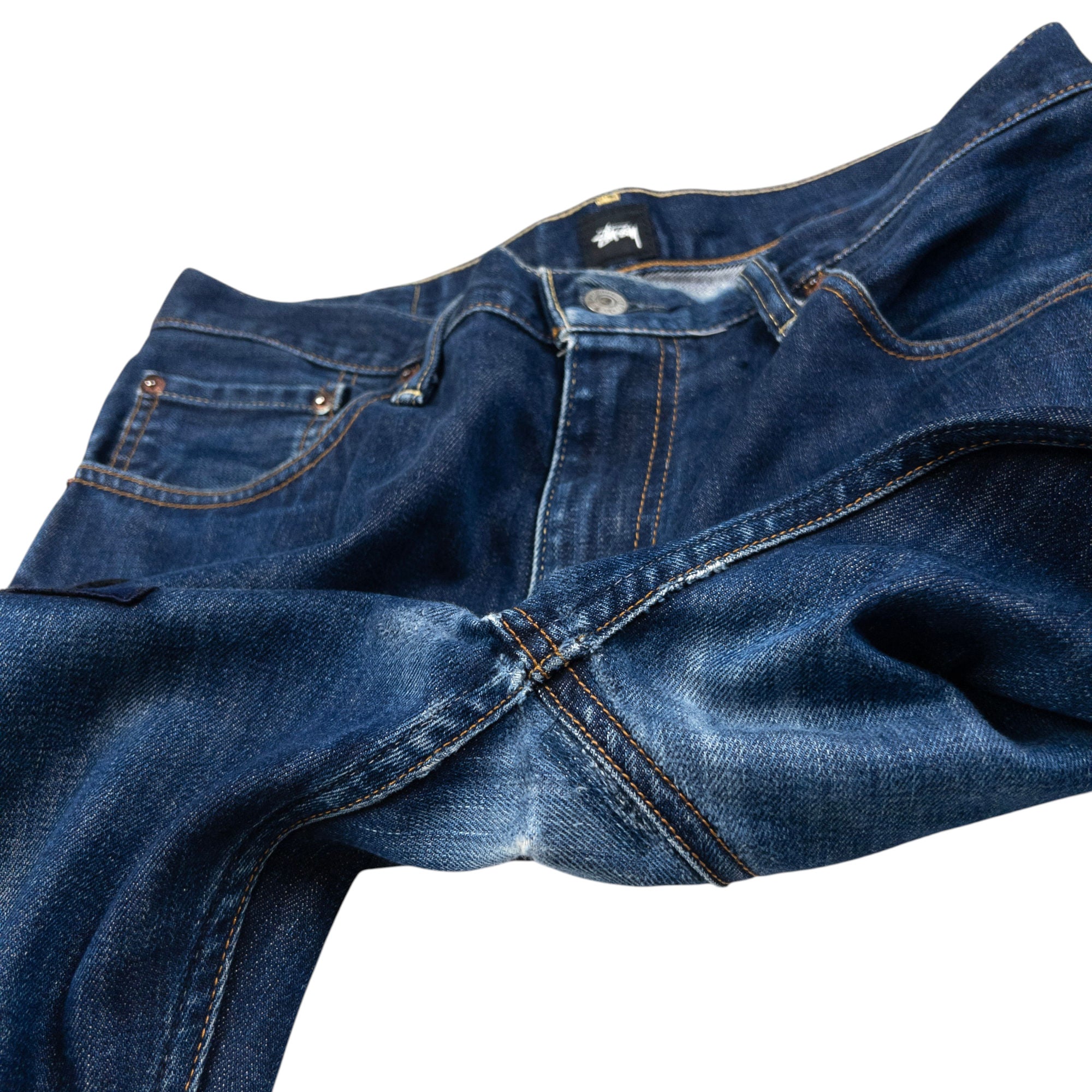 Vintage Stussy X Levis Denim Jeans Size W34