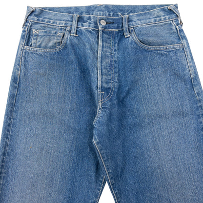 Vintage 2000s Evisu Painted Daicock Japanese Denim Jeans Size W32