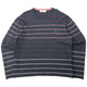 Vintage 2000s YSL Yves Saint Laurent Striped Wool Jumper Size S