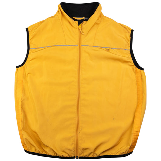 Vintage Oakley Lightweight Zip Up Gilet Size L