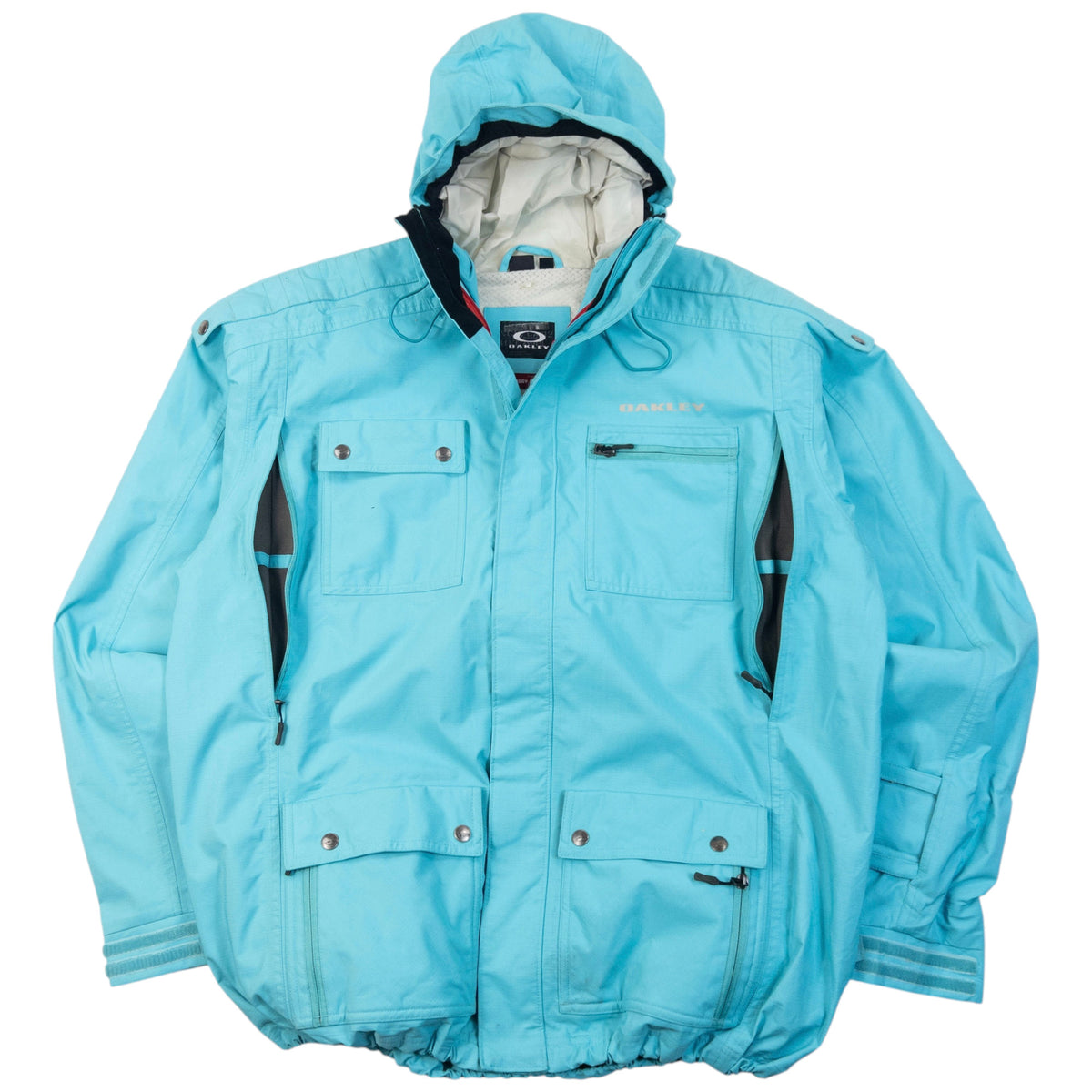 Vintage 2000s Oakley Zip Up Snowboarding Jacket Size XL
