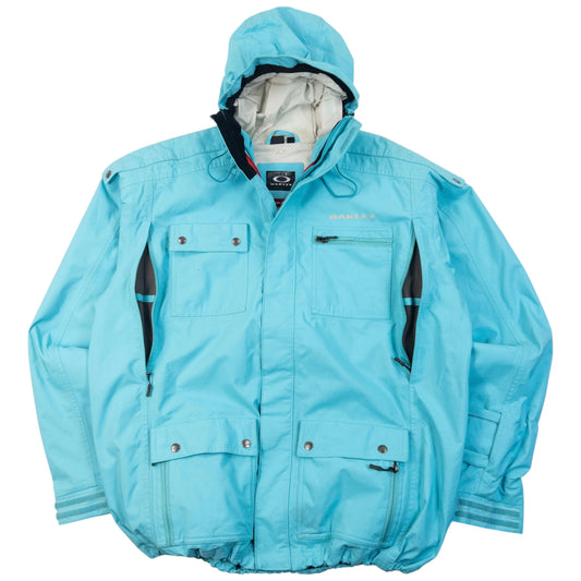 Vintage 2000s Oakley Zip Up Snowboarding Jacket Size XL