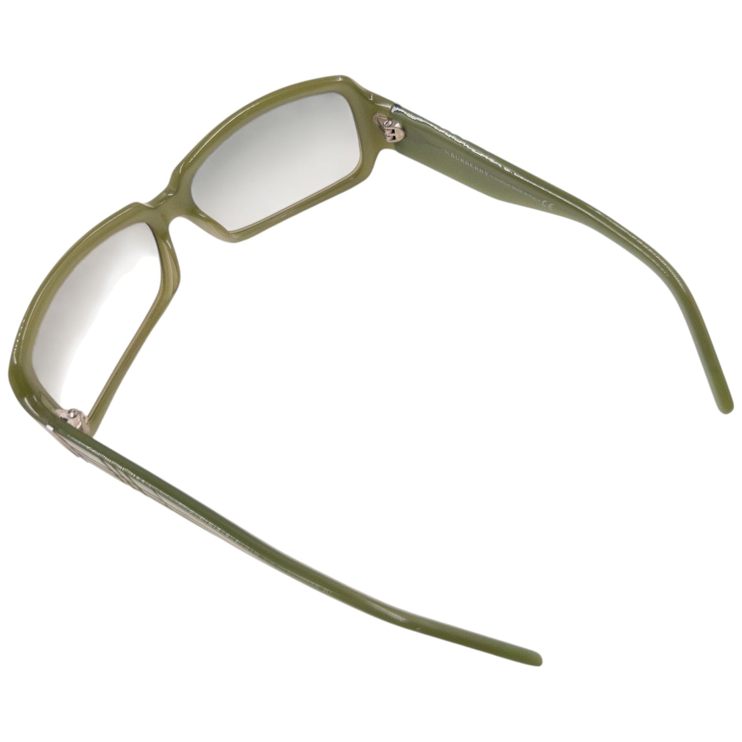Vintage 2000s Burberry Two-Tone Embossed Sunglasses
