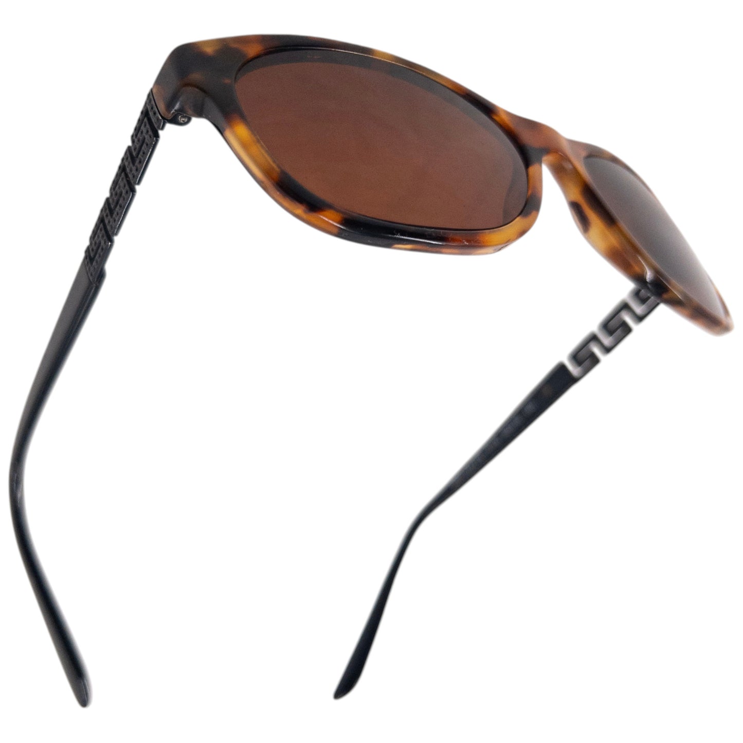 Vintage 2000s Fendi Tortoise Shell Diamanté Sunglasses