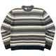 Vintage 2000s Stussy Striped Wool Knit Jumper Size M