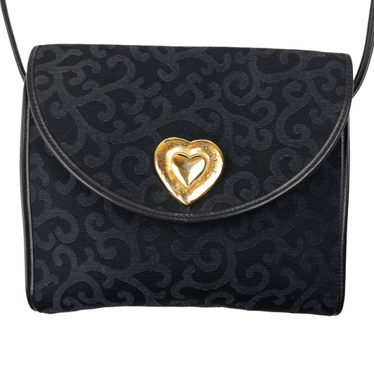 Vintage YSL Yves Saint Laurent Heart Crossbody Bag