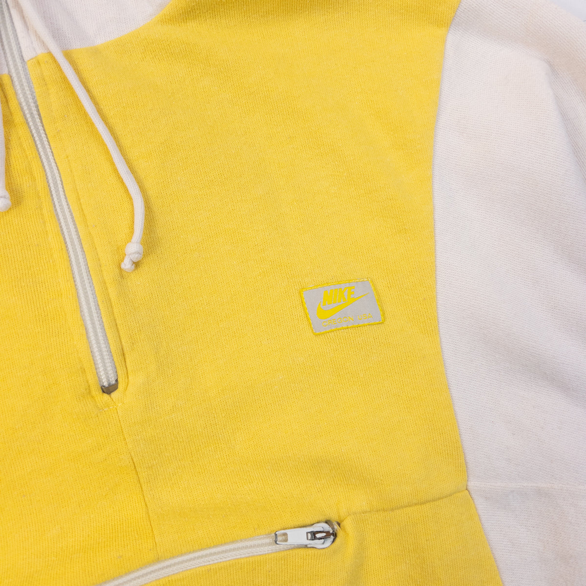 Vintage 80s Nike Q Zip Hoodie Size M
