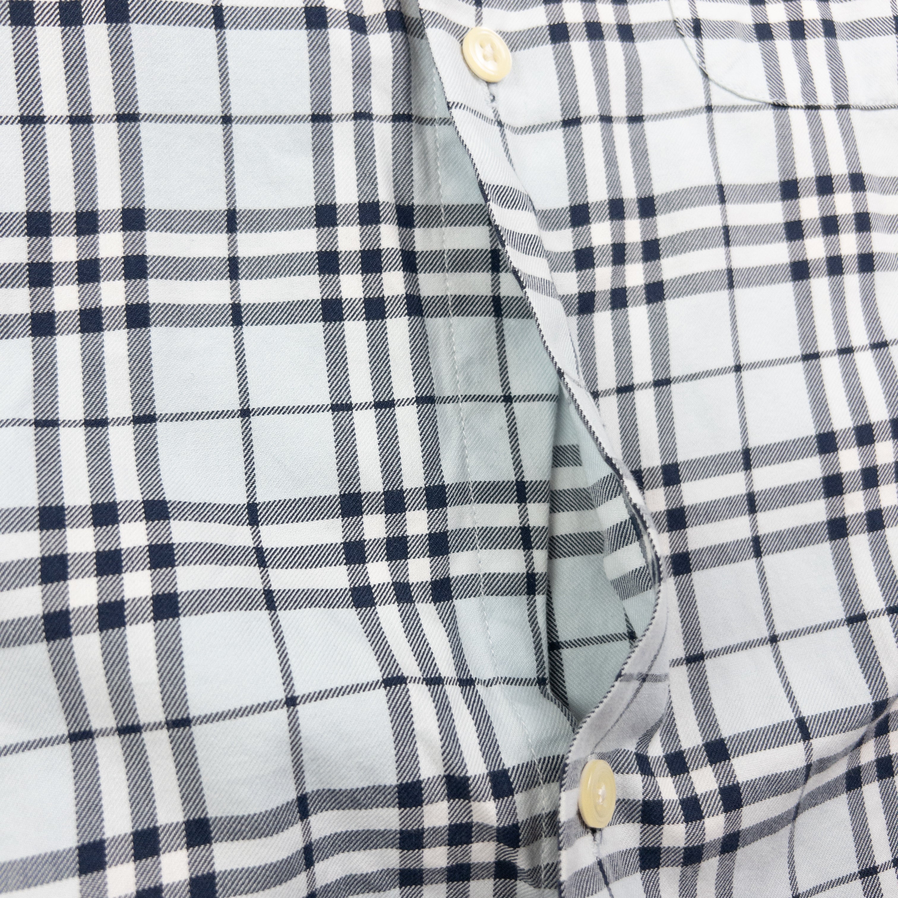 Vintage Burberry Nova Check Short Sleeve Button Up Shirt Size S