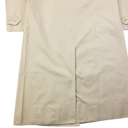 Vintage 90s Burberry Nova Check Lined Trench Jacket Size M