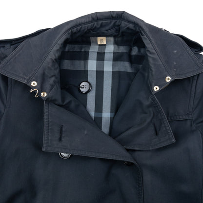 Vintage Burberry Nova Check Lined Trench Jacket Womens Size M