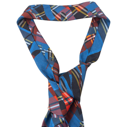 Vintage 2000s Vivienne Westwood Tartan Silk Tie