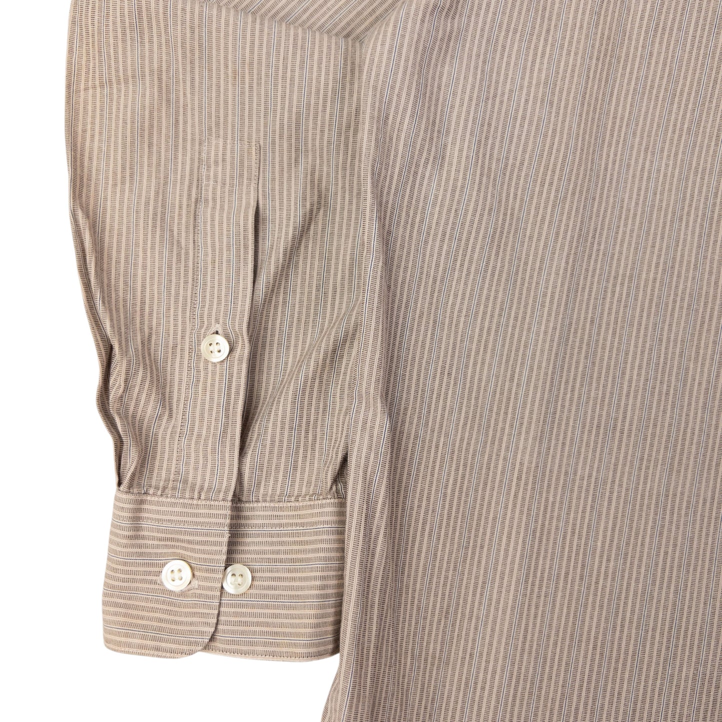 Vintage Issey Miyake Striped Long Sleeve Button Up Shirt Size L