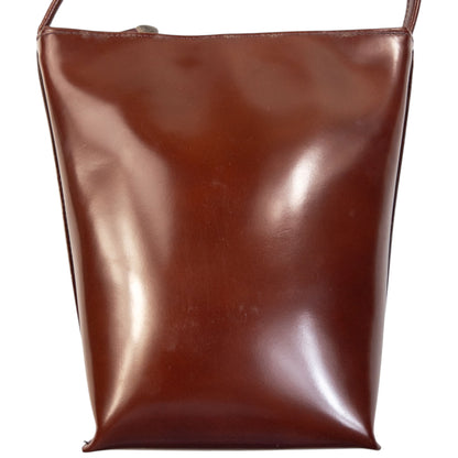Vintage 2000s Issey Miyake Leather Crossbody Bag