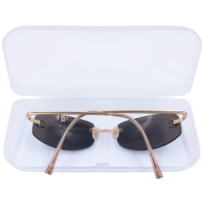 Vintage 2000s Chanel Rimless Sunglasses