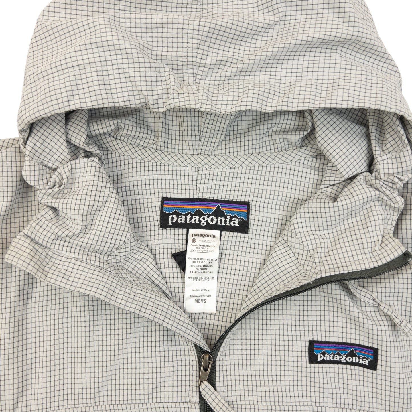 Vintage 2000s Patagonia Checkered Lightweight Jacket Size L