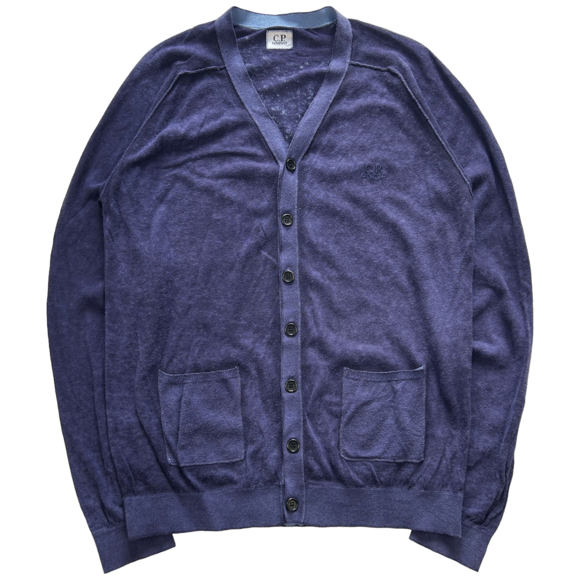 C.P. Company Compact cotton cardigan - Blue
