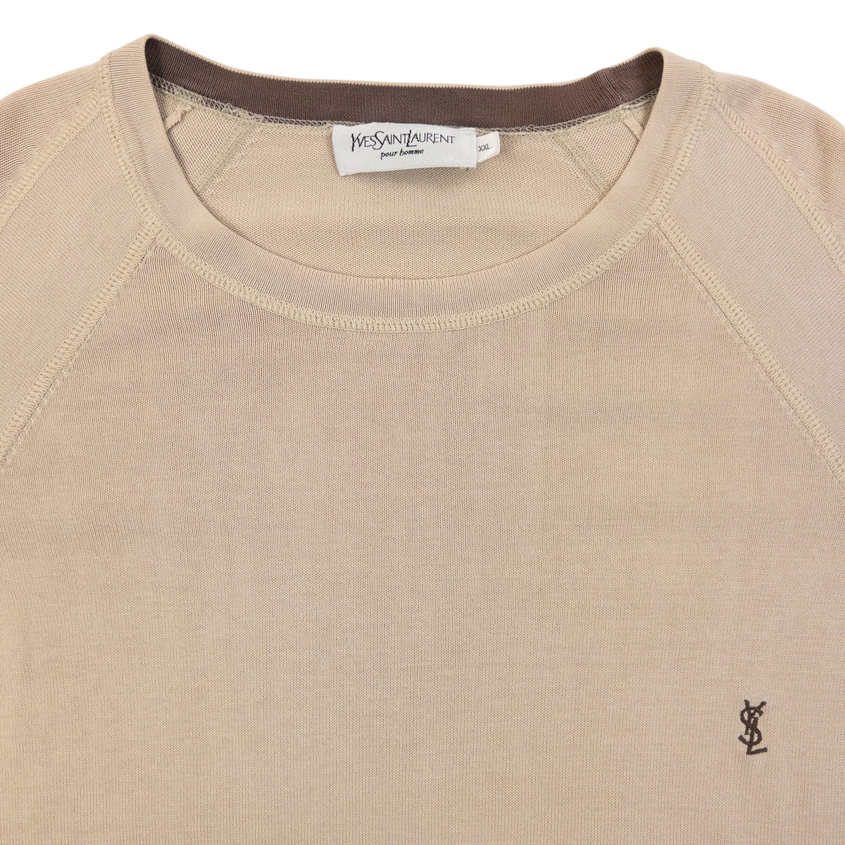 Vintage 2000s YSL Yves Saint Laurent Lightweight Jumper Size XL