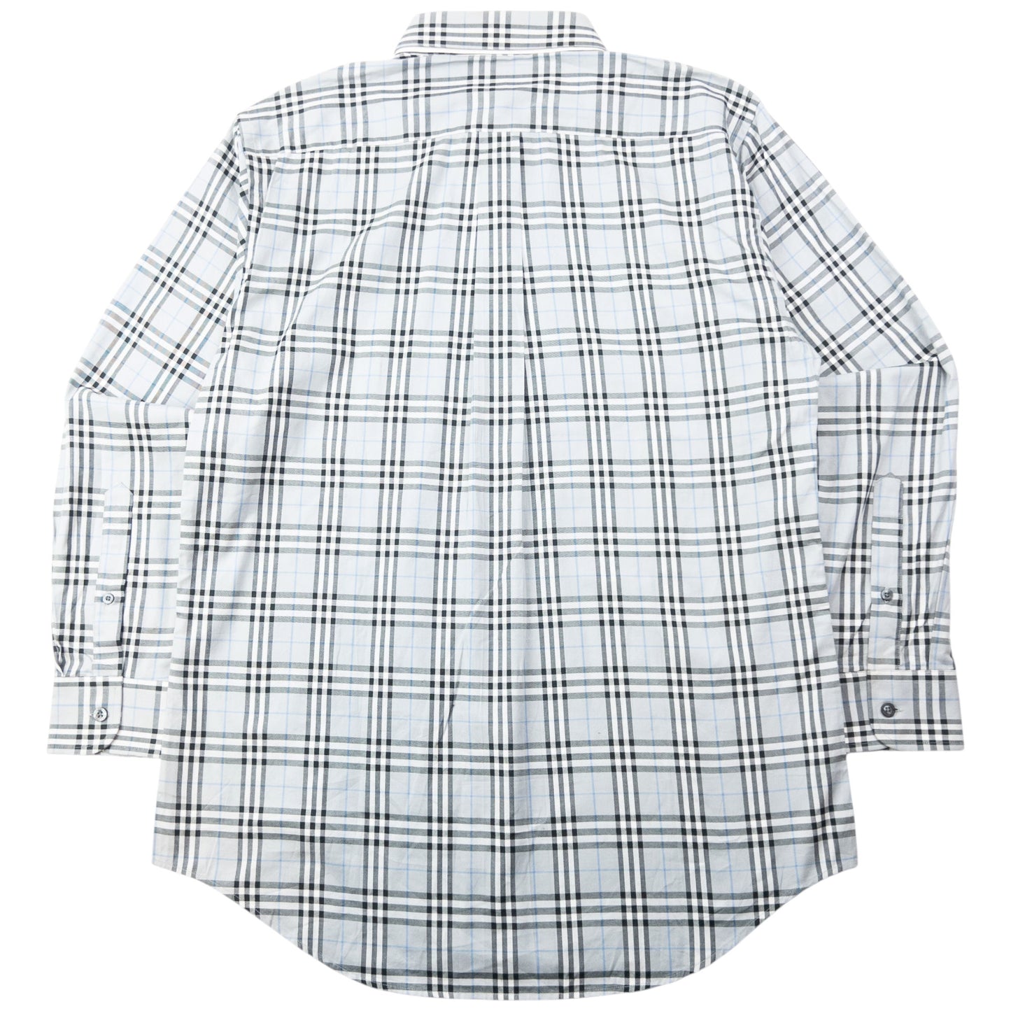 Vintage 2000s Burberry Nova Check Long Sleeve Button Up Shirt Size M