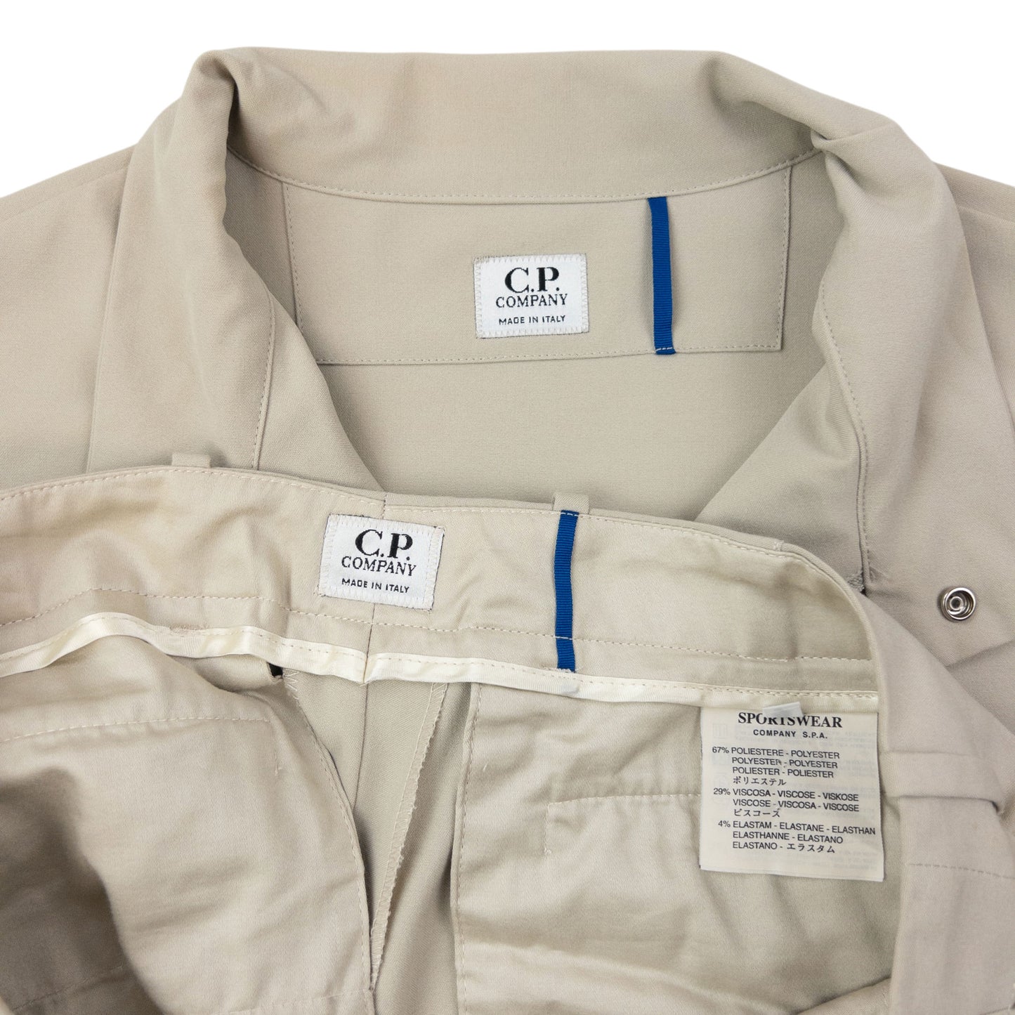 Vintage 2000 CP Company Jacket & Trousers Matching Set Size L