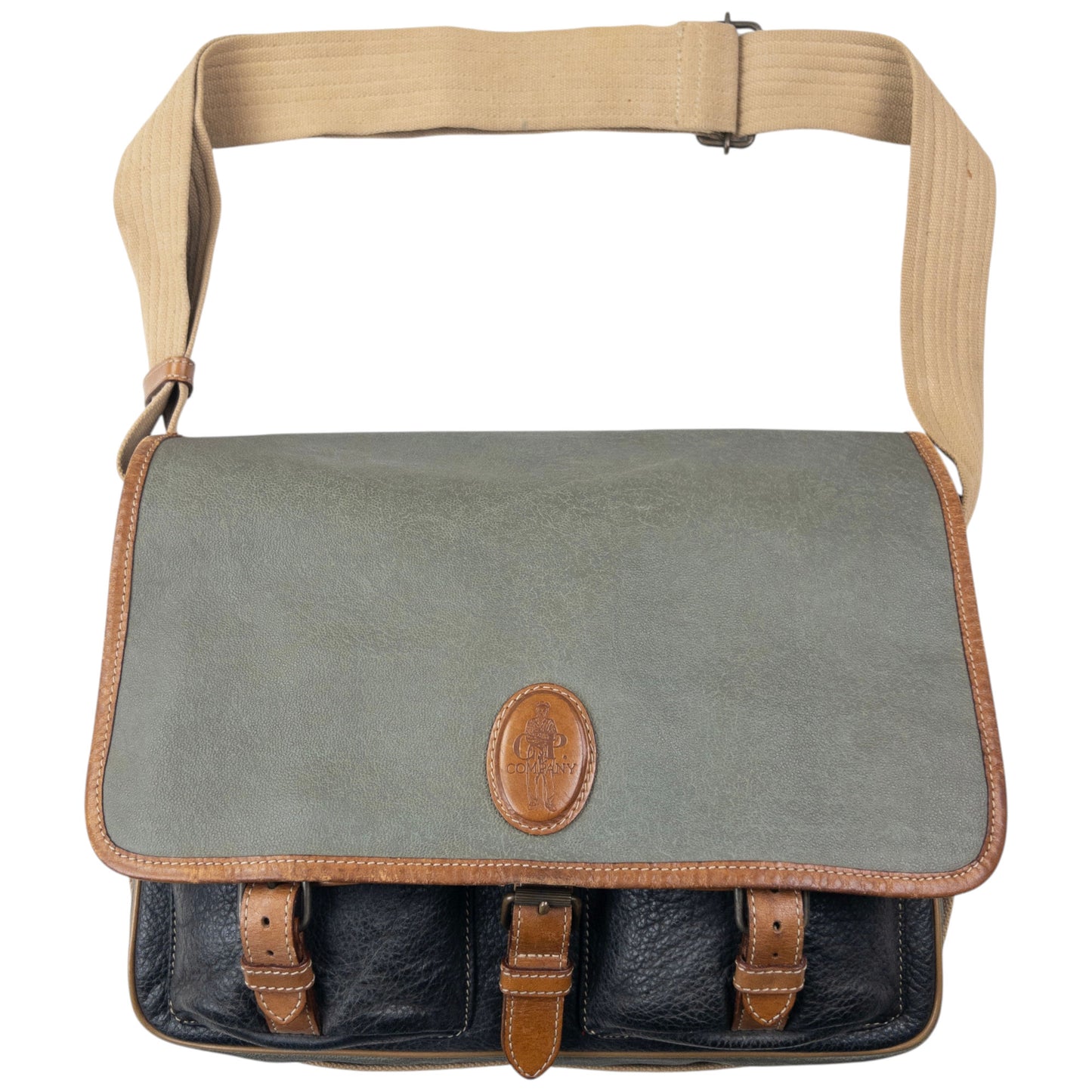 Vintage CP Company Leather Crossbody Bag