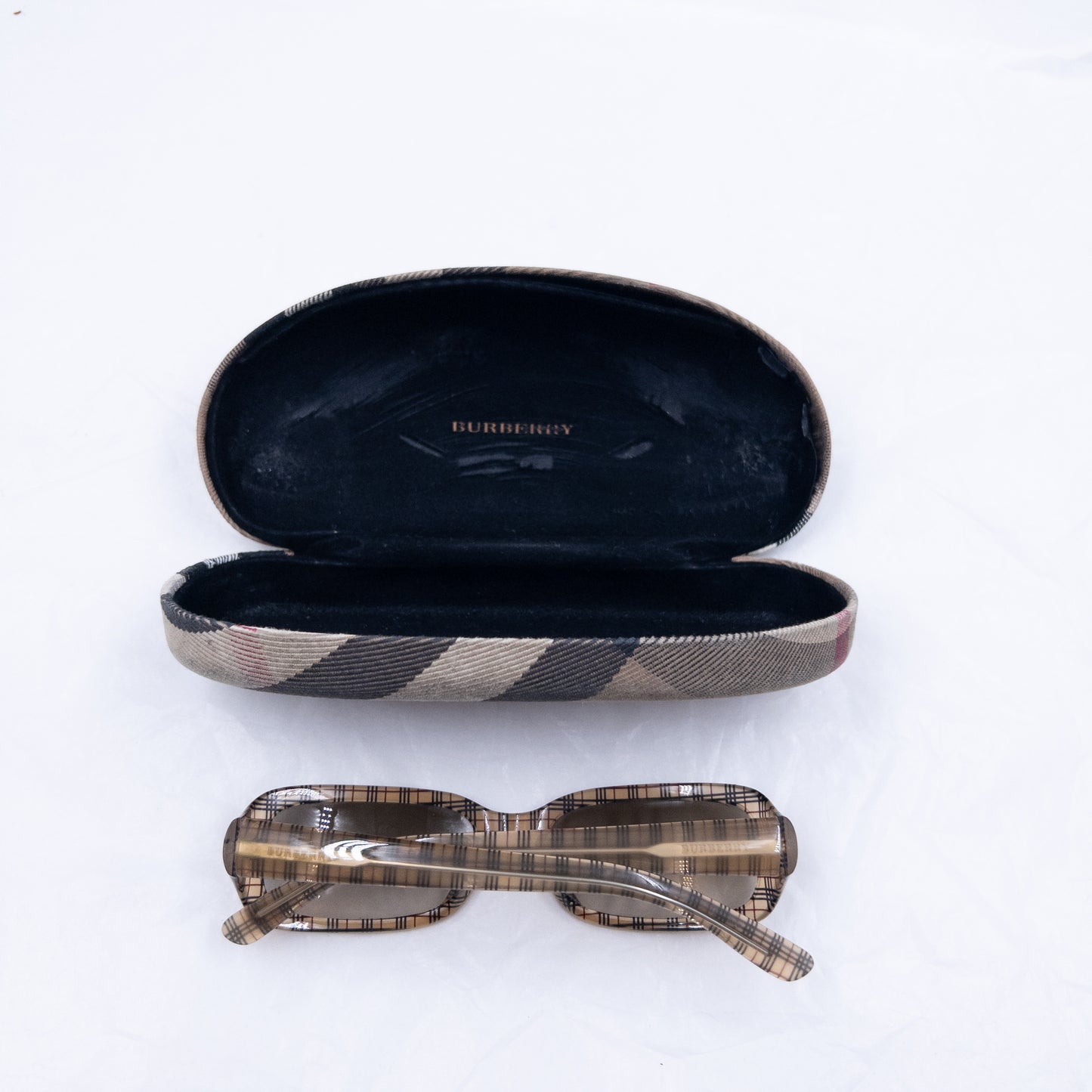 Vintage 2000s Burberry Nova Check Sunglasses