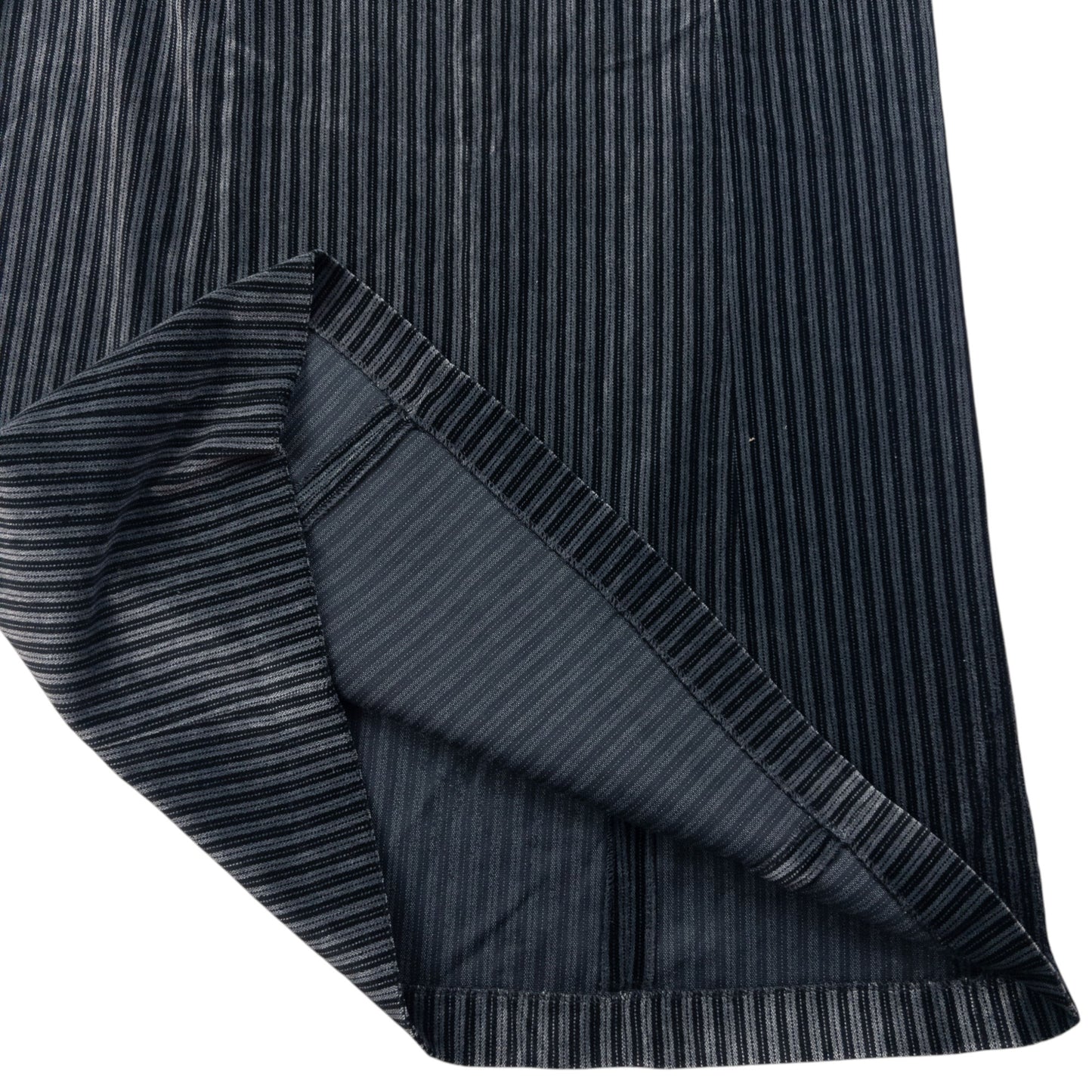 Vintage 90s Armani Jeans Striped Velour Skirt Womens Size W27