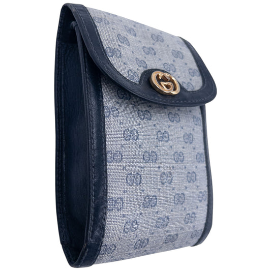 Vintage 90s Gucci Monogram Leather Cigarette Case