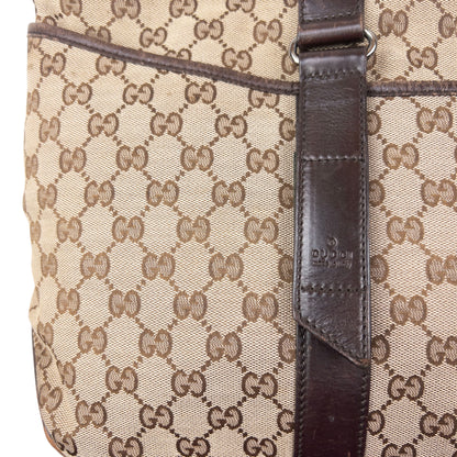 Vintage 2000s Gucci Monogram Shoulder Bag