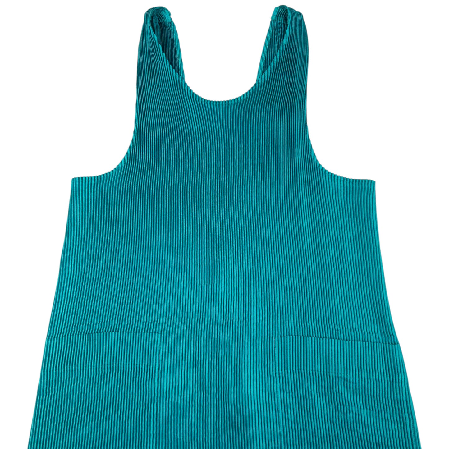 Vintage 90s Issey Miyake Pleated Longline Vest Dress Womens Size L