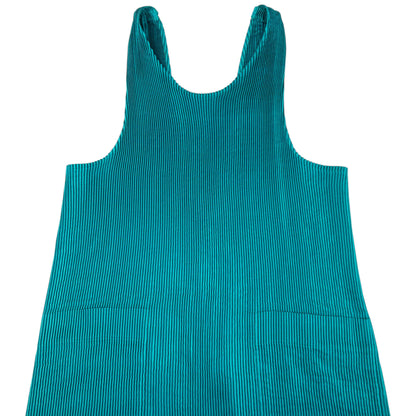 Vintage 90s Issey Miyake Pleated Longline Vest Dress Womens Size L