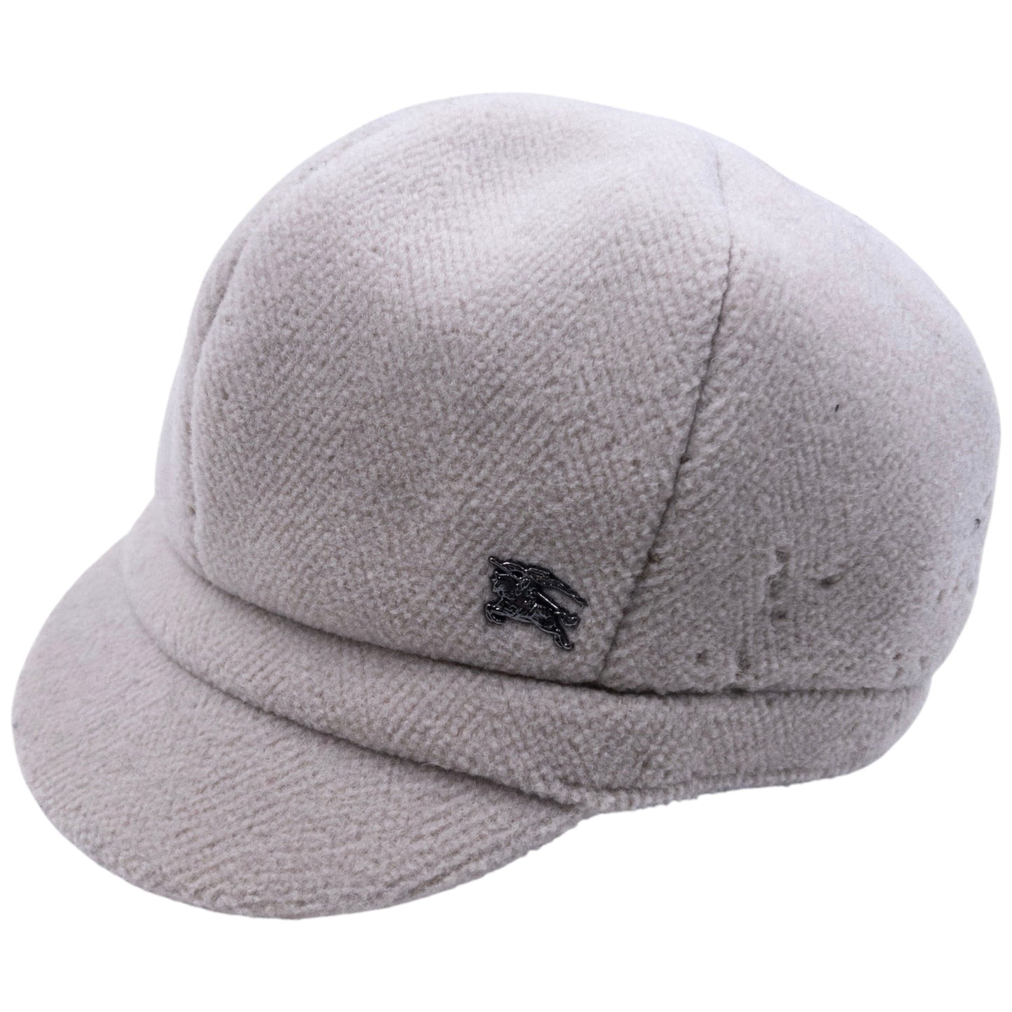 Vintage Burberry Wool Newsboy Hat Size M