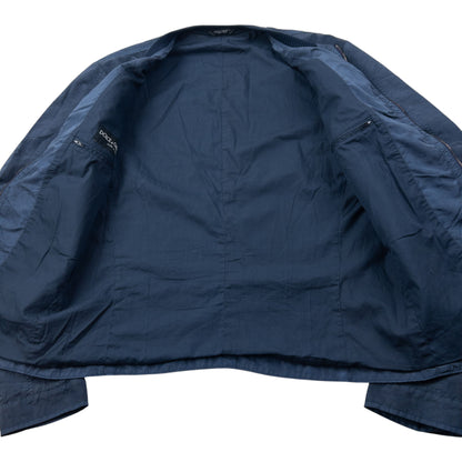 Vintage Dolce & Gabbana Multi Zip Pocket Bomber Jacket Size M