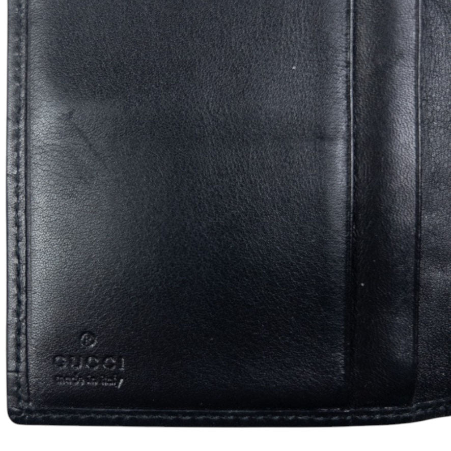 Vintage Gucci Monogram Leather Card Holder