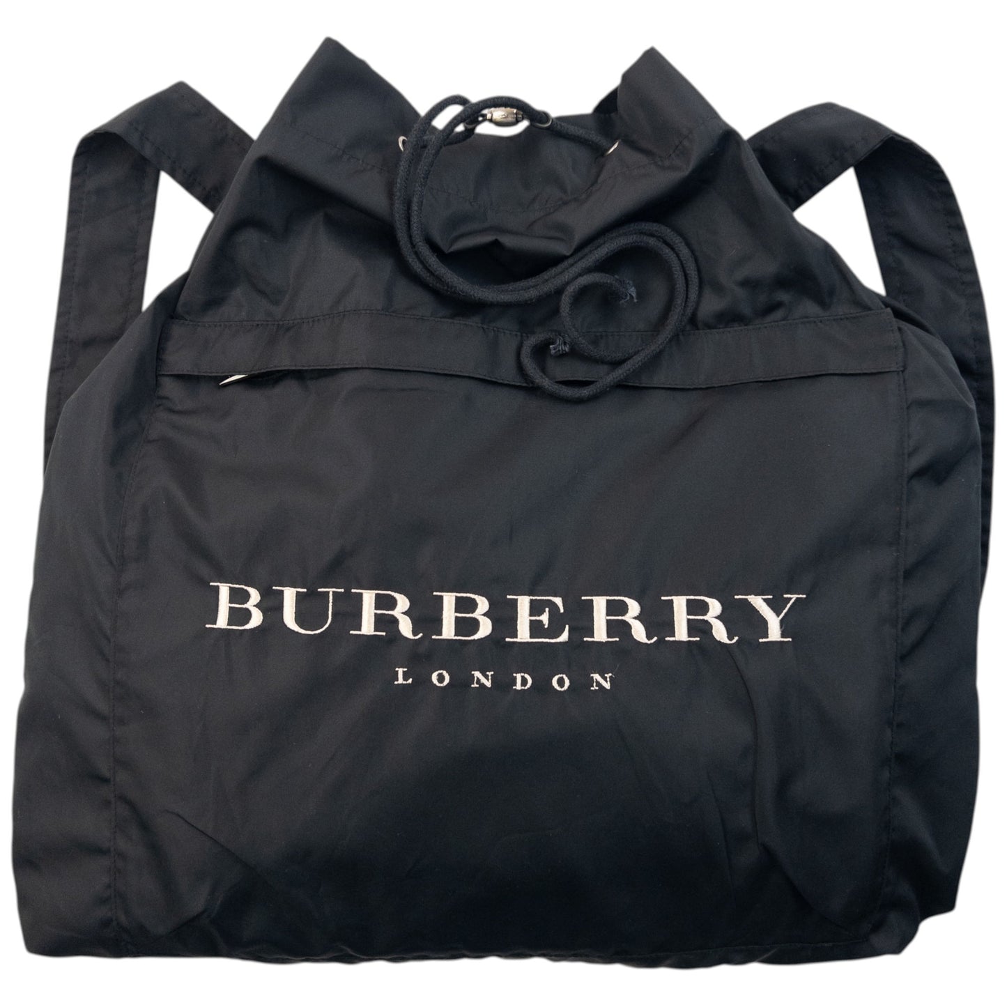 Vintage 2000s Burberry Lightweight Packable Backpack Jacket Size XL
