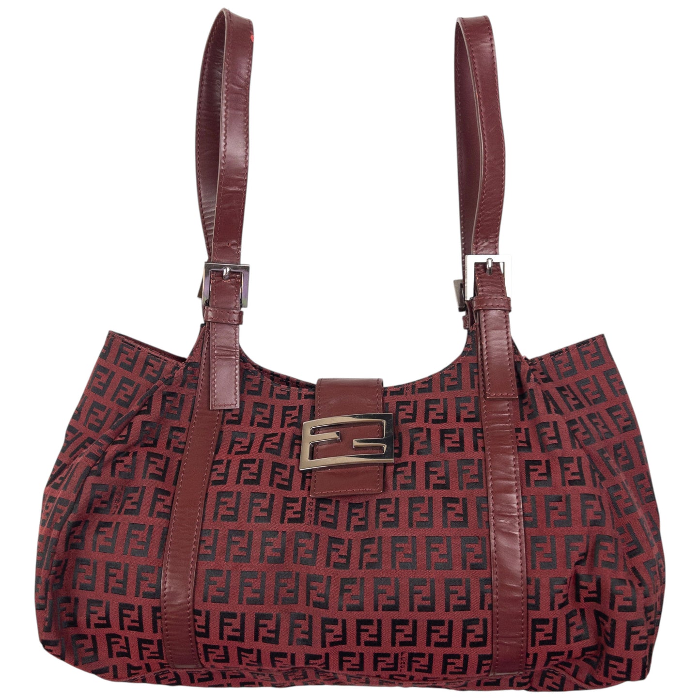 Vintage Fendi Monogram Shoulder Bag