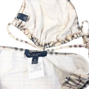 Vintage 2000s Burberry Nova Check Bikini Set, photo 6