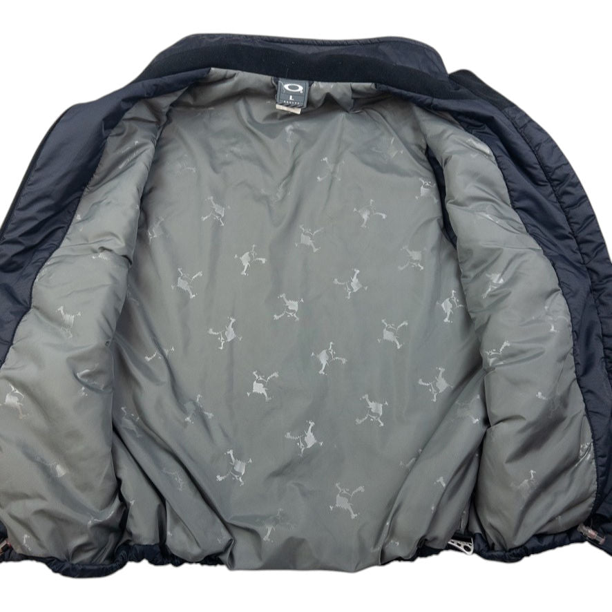 Vintage Oakley Zip Up Padded Gilet Size L