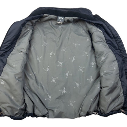 Vintage Oakley Zip Up Padded Gilet Size L