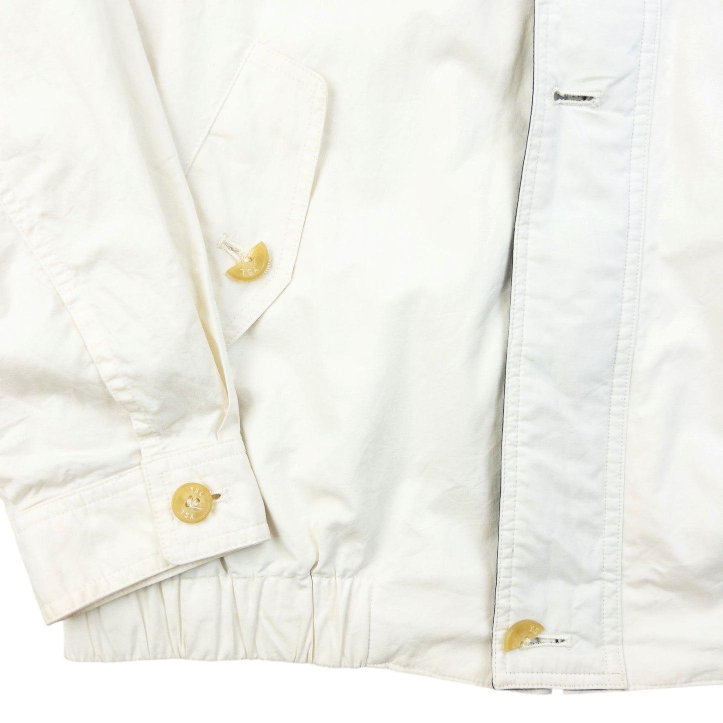 Vintage 90s YSL Yves Saint Laurent Harrington Jacket Size M