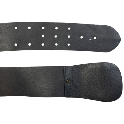 Vintage 2000s Burberry Leather Belt Size XL