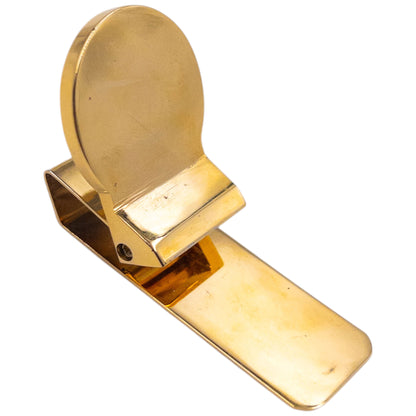 Vintage 90s Burberry Gold Money Clip